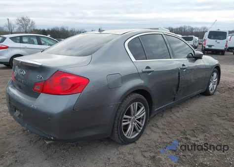 2012 Infiniti G37X z USA, uszkodzony, nr VIN JN1CV6AR7CM673222